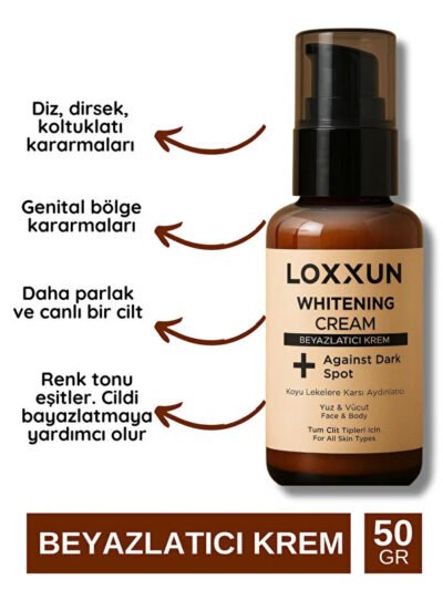 Cilt Beyazlatıcı Aydınlatıcı Leke Karşıtı Krem Arbutin, Niacinamide & Kojik Asitli 50 ml